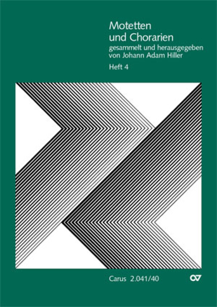 Motetten und Chorarien, Heft 4
